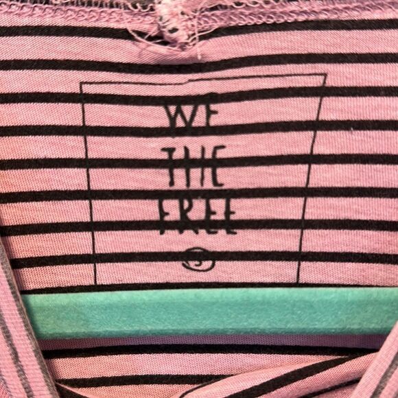 We The Free Free People Mock Neck Long Sleeve Top Sz S - Picture 2 of 4